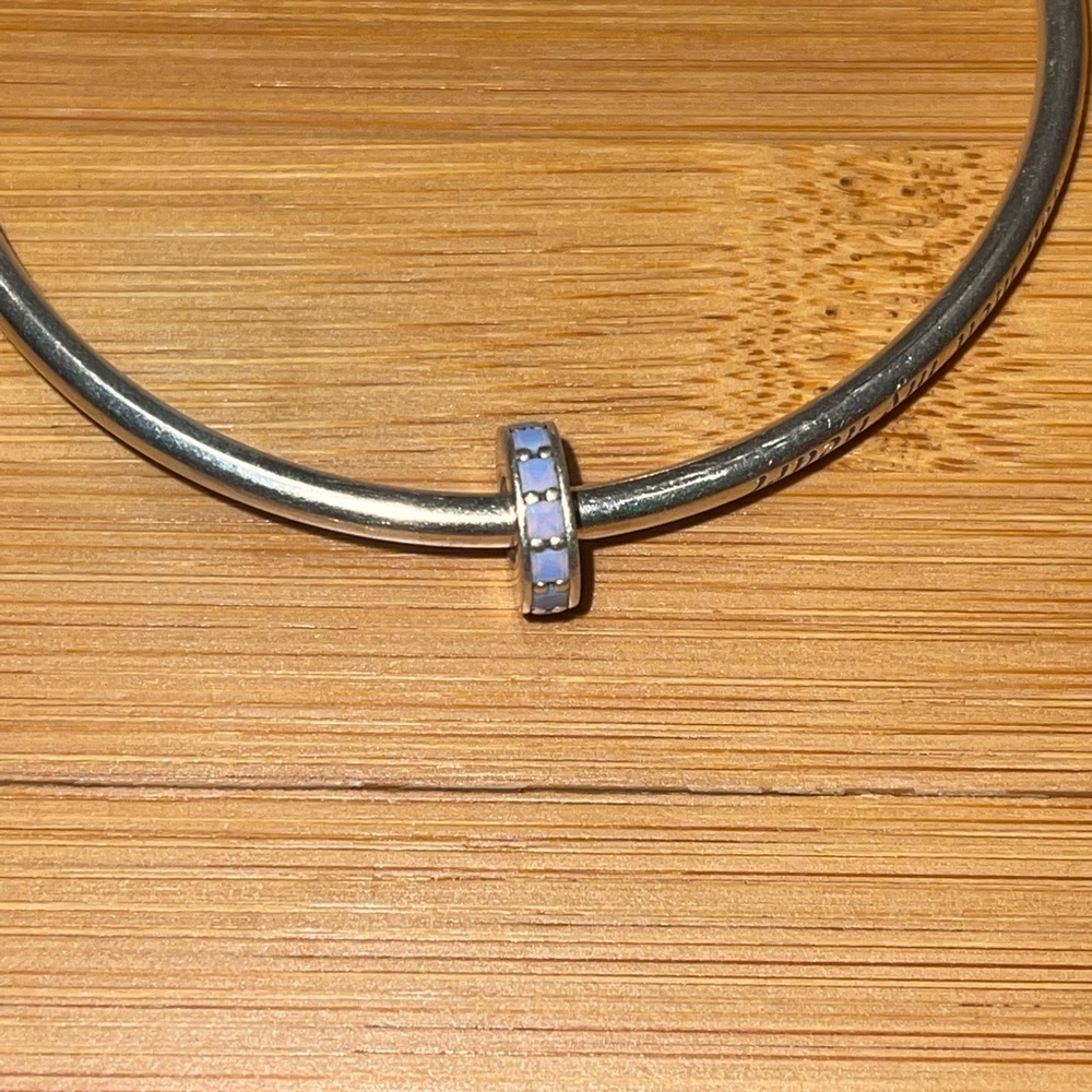 Pandora opal spacer charm